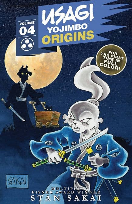 Cover Art for USAGI YOJIMBO ORIGINS TP VOL 04 LONE GOAT & KID