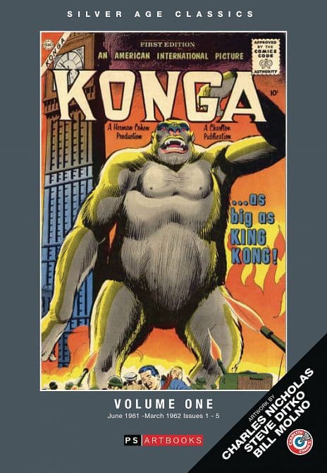 Cover Art for SILVER AGE CLASSICS KONGA HC VOL 01