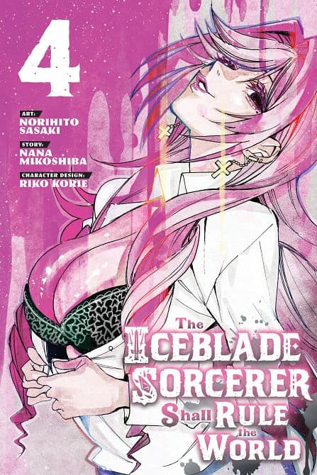 Cover Art for ICEBLADE SORCERER SHALL RULE WORLD GN VOL 04