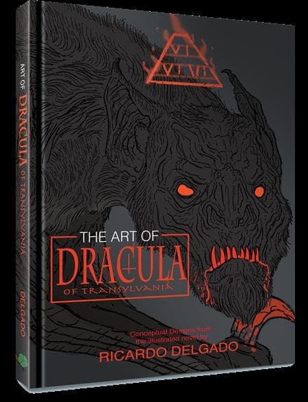 Cover Art for ART OF DRACULA OF TRANSYLVANIA HC
