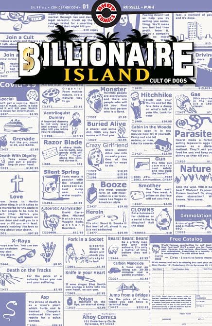 BILLIONAIRE ISLAND CULT OF DOGS