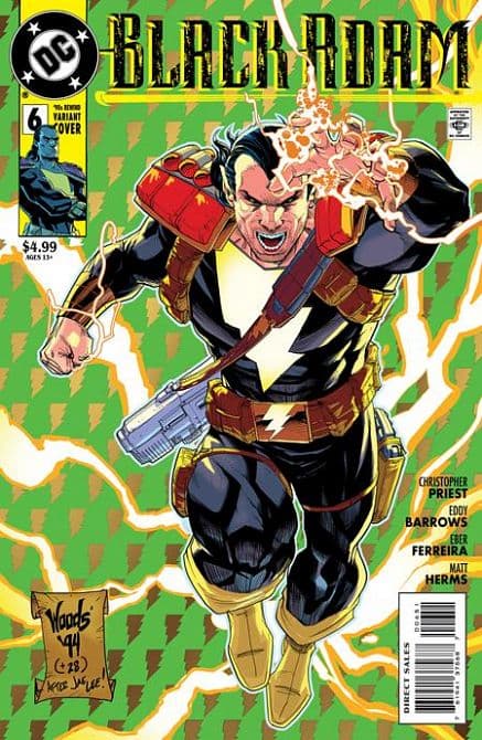 Cover Art for BLACK ADAM