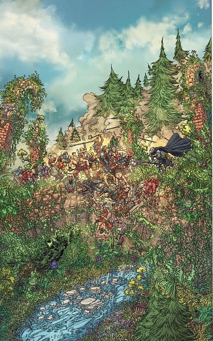 Cover Art for DARK KNIGHTS OF STEEL