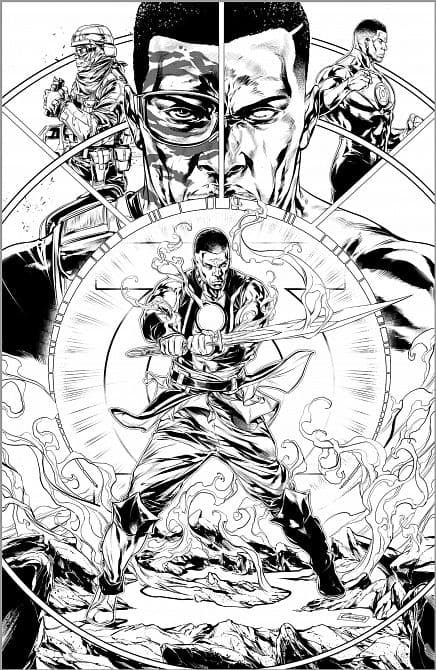 Cover Art for JOHN STEWART THE EMERALD KNIGHT
