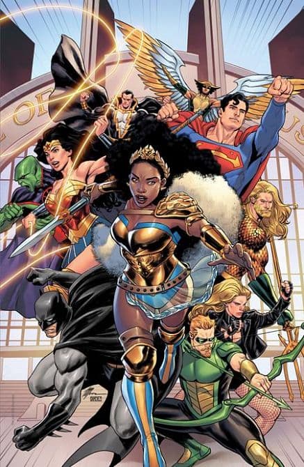 Cover Art for NUBIA AND THE JUSTICE LEAGUE SPECIAL