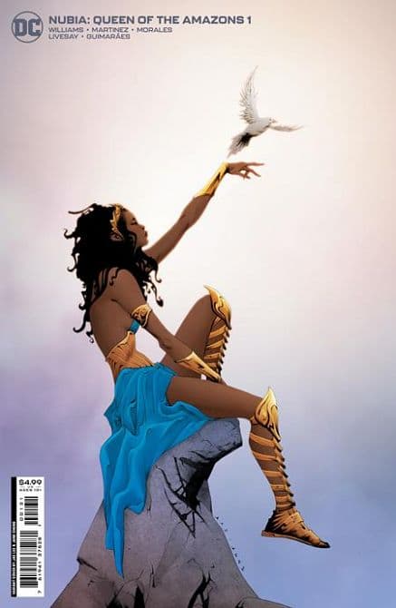 Cover Art for NUBIA QUEEN OF THE AMAZONS ( 2022 )