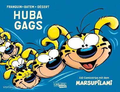 MARSUPILAMI: Huba Gags-110 Comicstrips mit dem Marsupilami