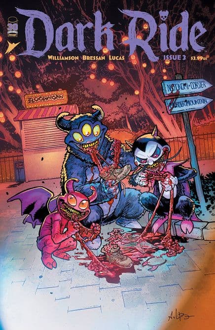 Cover Art for DARK RIDE