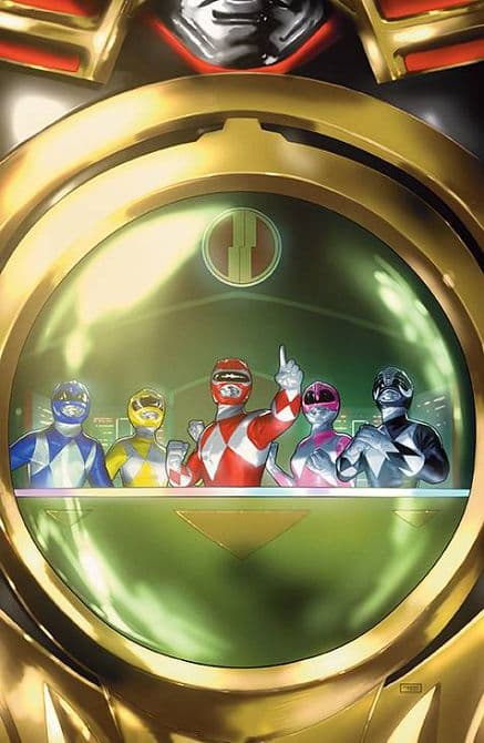 Cover Art for MIGHTY MORPHIN POWER RANGERS