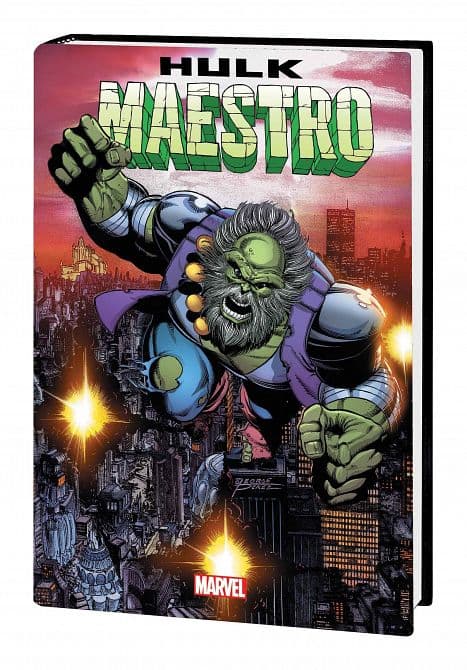 Cover Art for MAESTRO BY PETER DAVID OMNIBUS HC PEREZ CVR