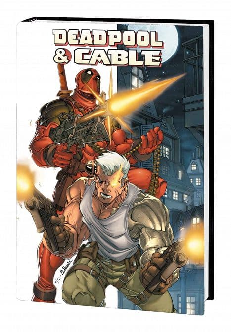 Cover Art for DEADPOOL AND CABLE OMNIBUS HC BROOKS DM VARIANT NEW PTG