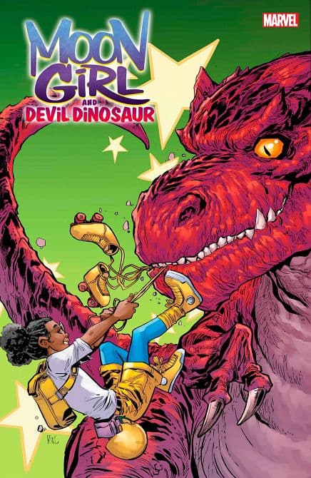 Cover Art for MOON GIRL AND DEVIL DINOSAUR