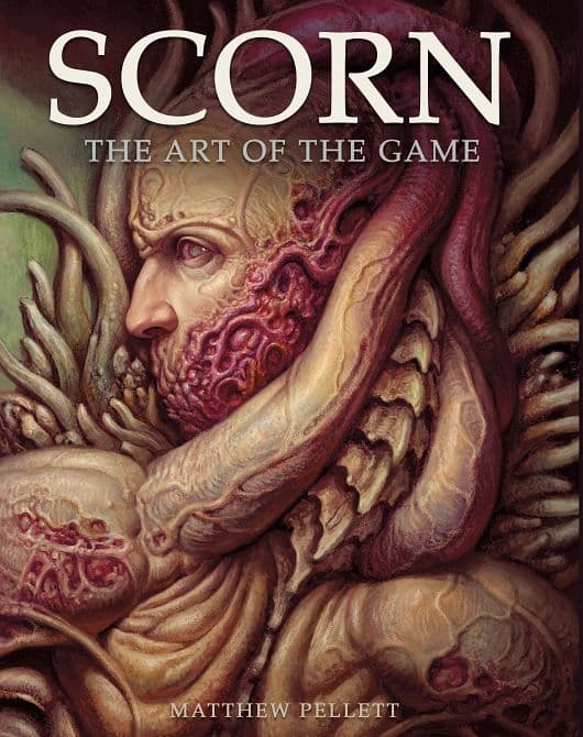 Cover Art for SCORN ART OF THE GAME HC