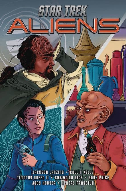 Cover Art for STAR TREK ALIENS TP