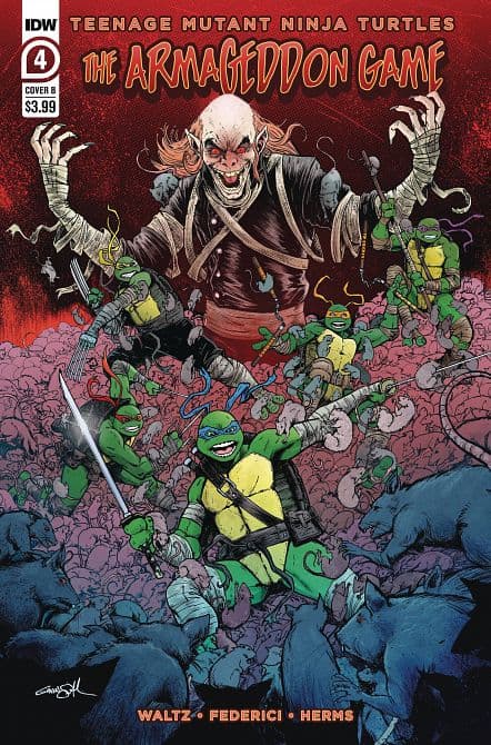 Cover Art for TMNT ARMAGEDDON GAME