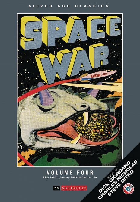 Cover Art for SILVER AGE CLASSICS SPACE WAR HC VOL 04