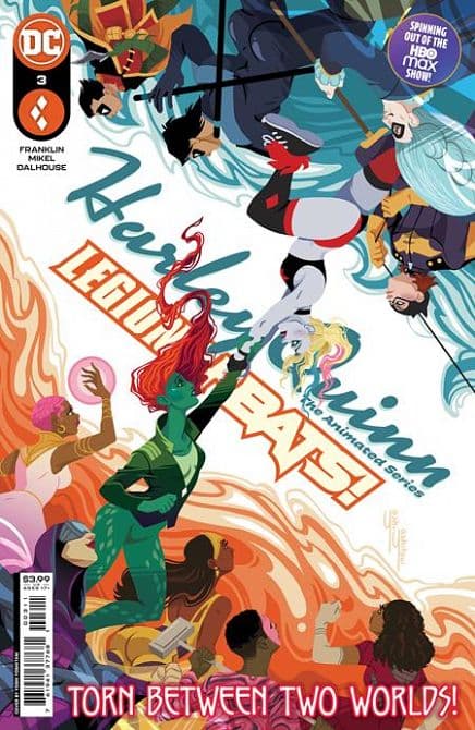 Cover Art for HARLEY QUINN THE ANIMATED SERIES LEGION OF BATS