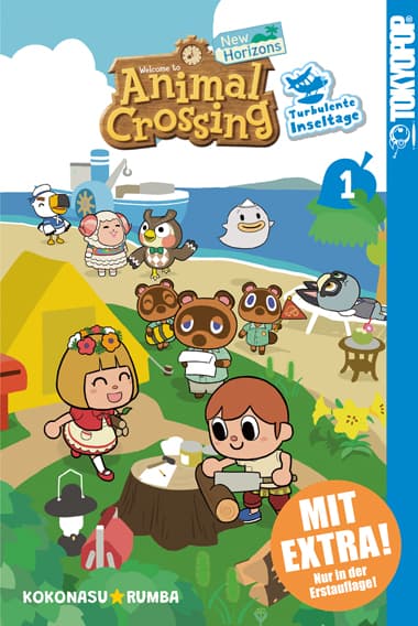 Cover Art for ANIMAL CROSSING: NEW HORIZONS-TURBULENTE INSELTAGE