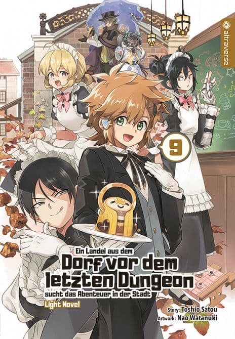 Cover Art for EIN LANDEI AUS DEM DORF VOR DEM LETZTEN DUNGEON SUCHT DAS ABENTEUER IN DER STADT LIGHT NOVEL