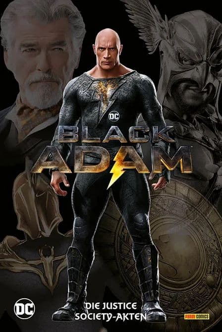 Cover Art for BLACK ADAM: DIE JUSTICE SOCIETY-AKTEN ( HC )
