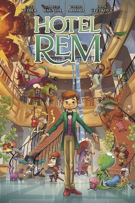 Cover Art for HOTEL REM HC
