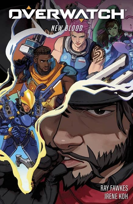 Cover Art for OVERWATCH NEW BLOOD HC