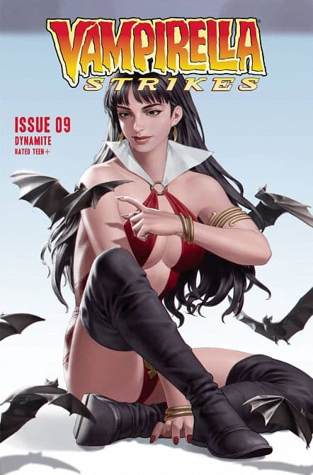 Cover Art for VAMPIRELLA STRIKES