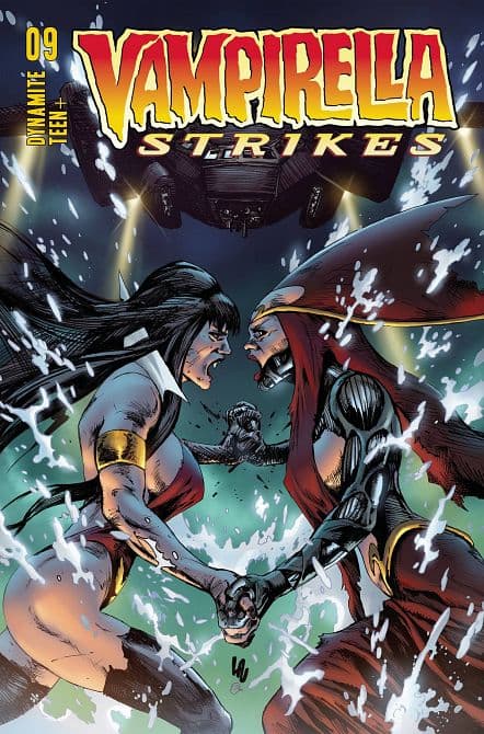 Cover Art for VAMPIRELLA STRIKES