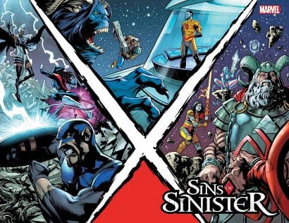 Cover Art for SINS OF SINISTER