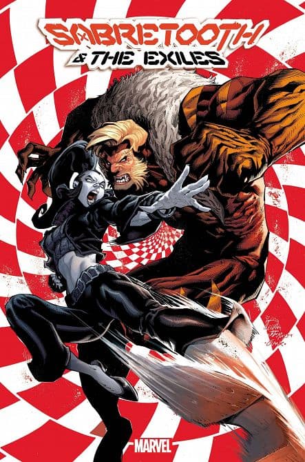 Cover Art for SABRETOOTH AND EXILES