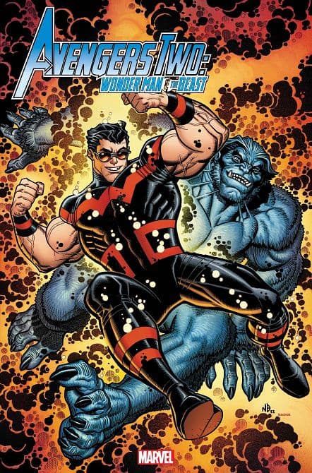Cover Art for AVENGERS TWO WONDER MAN BEAST MARVEL TALES
