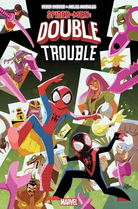 Cover Art for PETER MILES SPIDER-MAN DOUBLE TROUBLE