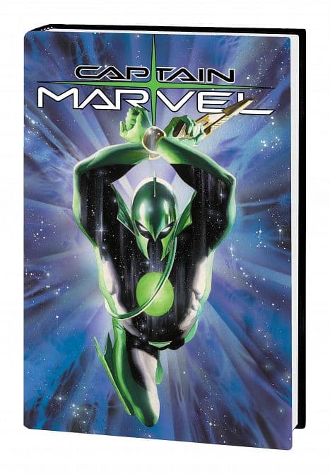 Cover Art for CAPTAIN MARVEL GENIS-VELL PETER DAVID OMNIBUS HC ROSS DM VARIANT
