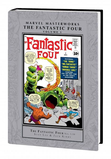 Cover Art for MARVEL MASTERWORKS FANTASTIC FOUR HC VOL 01