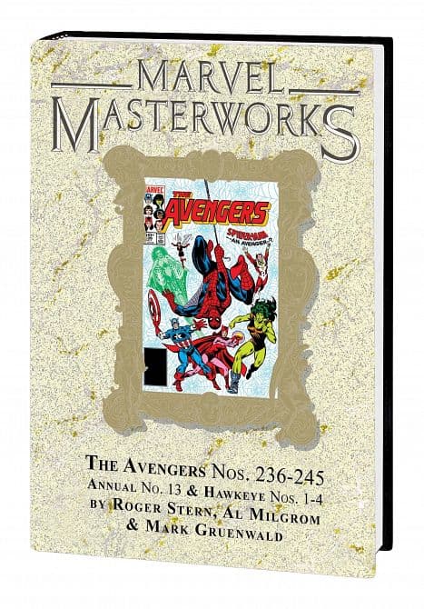 Cover Art for MARVEL MASTERWORKS AVENGERS HC VOL 23 DM VARIANT EDITION 342