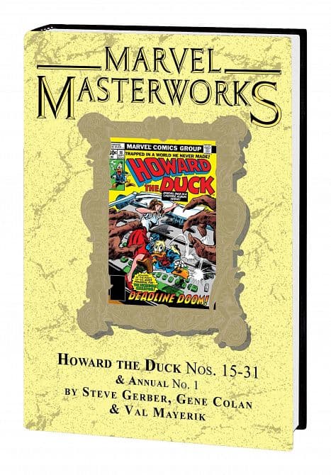 Cover Art for MARVEL MASTERWORKS HOWARD THE DUCK HC VOL 02 DM VARIANT EDITION 341