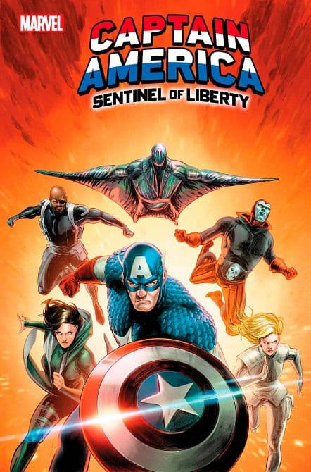 Cover Art for CAPTAIN AMERICA SENTINEL OF LIBERTY