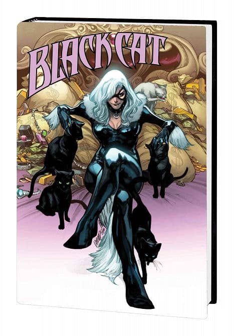 Cover Art for BLACK CAT BY JED MACKAY OMNIBUS HC
