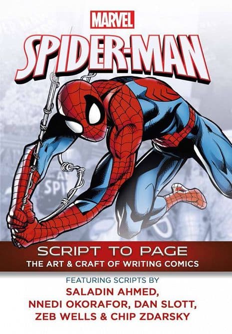 Cover Art for MARVELS SPIDER-MAN SCRIPT TO PAGE SC