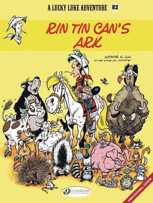 Cover Art for LUCKY LUKE TP VOL 82 RIN TIN CANS ARK