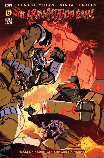 Cover Art for TMNT ARMAGEDDON GAME