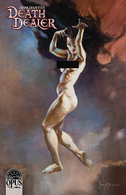 Cover Art for FRANK FRAZETTA DEATH DEALER