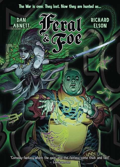 Cover Art for FERAL & FOE TP VOL 01