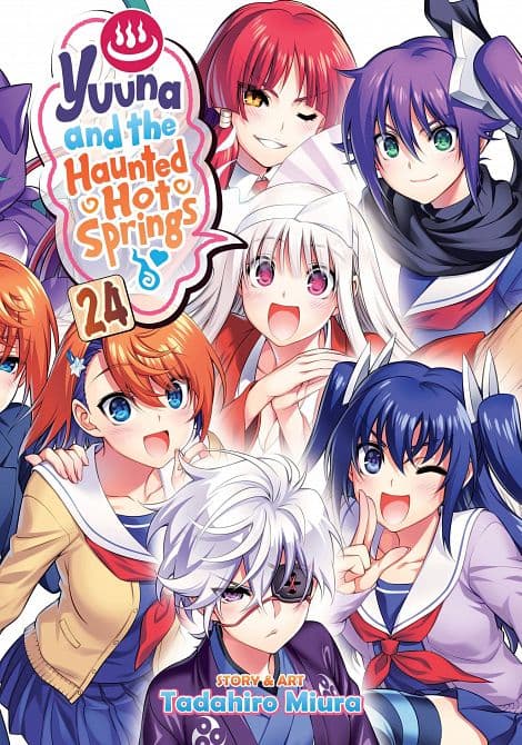 Cover Art for YUUNA & HAUNTED HOT SPRINGS GN VOL 24