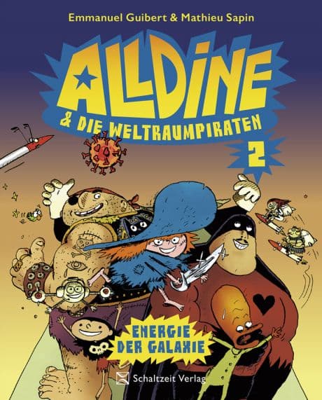 Cover Art for ALLDINE & DIE WELTRAUMPIRATEN