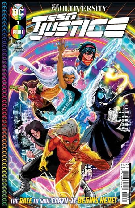 Cover Art for MULTIVERSITY TEEN JUSTICE ( 2022 )
