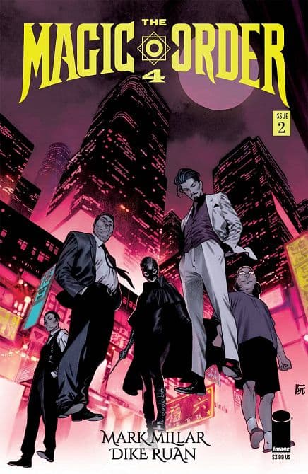 Cover Art for MAGIC ORDER 4