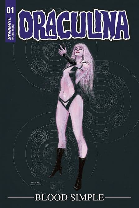 Cover Art for DRACULINA BLOOD SIMPLE