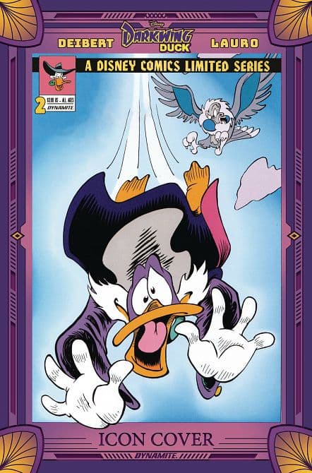 Cover Art for DARKWING DUCK