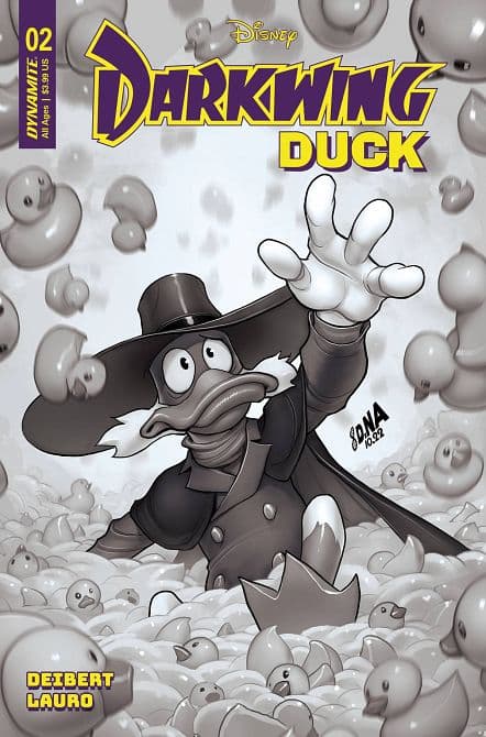 Cover Art for DARKWING DUCK
